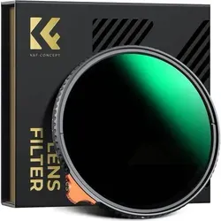 ND Filter Vario Graufilter ND2 400 1-9 Stop mit Filtertasche 95mm - Der ND2-400 Vario Graufilter von K&F CONCEPT (95 mm) ermöglicht flexible Belichtungssteuerung von 1-9 Blendenstufen. Ideal für Landschafts- und Langzeitaufnahmen. Inklusive schützender Filtertasche aus hochwertigem PU-Leder.