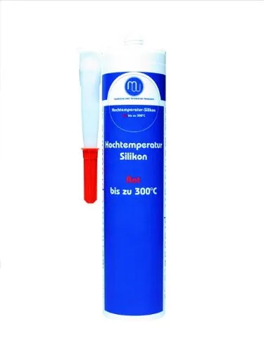MW Hochtemperatur Silikon Ofen Motor Dichtmasse bis 300°C rot 300ml