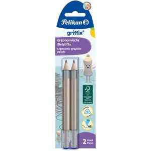 Pelikan Bleistift griffix, Härte HB, 2 Stück