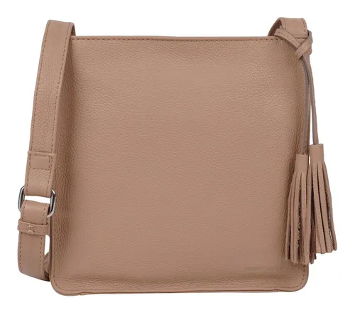 GERRY WEBER Umhängetasche Cadiz aus echtem Rindsleder in braun von GERRY WEBER