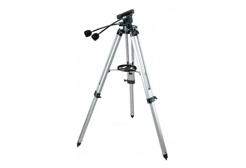 Celestron Teleskop AZ-Montierung mit Stativ - Stabiles Aluminium-Stativ mit azimutalem Kopf, ideal für Astronomie-Enthusiasten. Ausziehbare Beine und Feintriebe ermöglichen präzise Beobachtungen. Maximale Höhe: 114 cm.