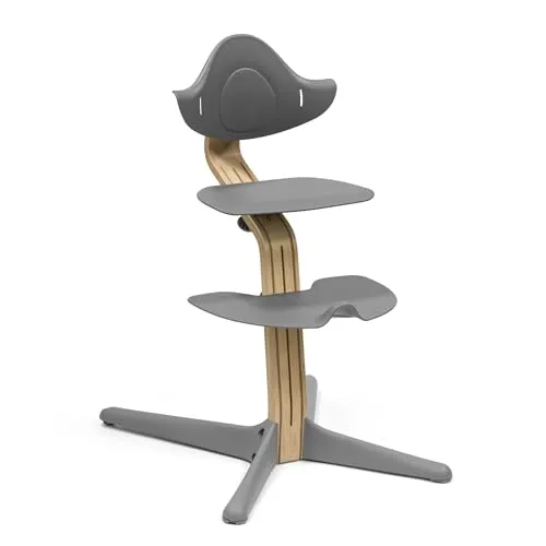 STOKKE® Nomi® Hochstuhl Eiche natur / grau