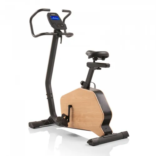 HAMMER Ergometer CardioPace 5.0 NorsK - 24 Programme, Bluetooth, edles Holz-Design mit 46 % weniger Kunststoff und geräuschlosem Magnetbremssystem