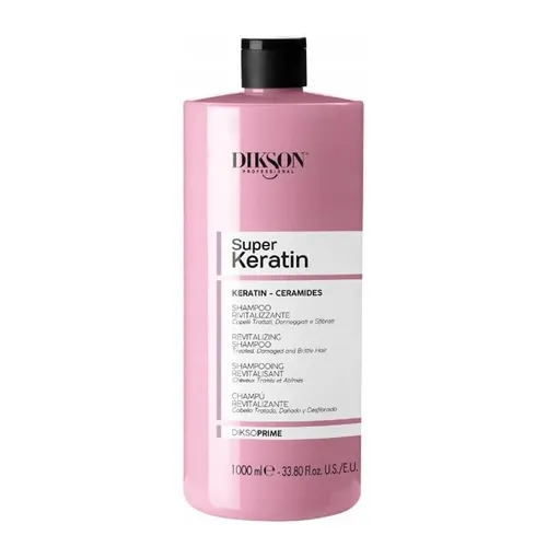 Shampoo Haare Beschädigt Dikson Prime Super Keratin Revitalisierende 1000ml