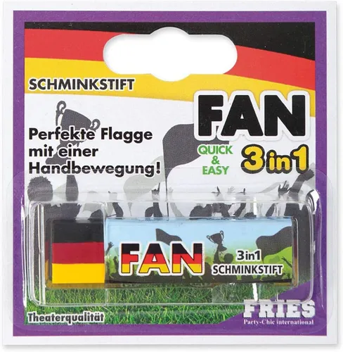 FRIES - FAN Schminkstift Deutschland SB, 6,3 g