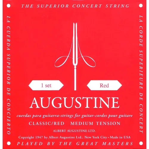 Saiten Konzertgitarre Augustine Red Gitarrensaiten Saiten Akustikgitarre NEU