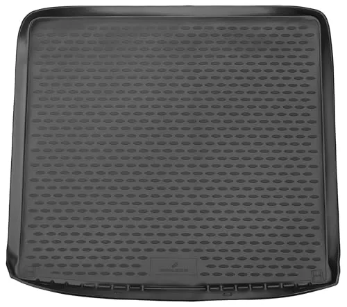 WALSER XTR Kofferraumwanne für Dacia Duster 1. Gen. Allrad 2010-2018, 100% passgenaue Antirutschmatte Auto, Gummimatte Auto, Kofferraum Schutzmatte, Auto Gummimatten