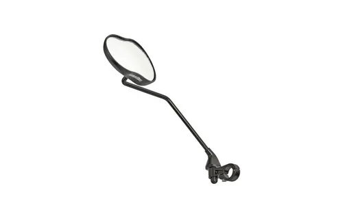 ergotec M 99 Lv Fahrradspiegel Schwarz Einheitsgröße - Fahrradspiegel mit extrem verstellbarem Design, das beim Ausklappen automatisch in der gewünschten Position einrastet – ideal für sicheres Fahren.