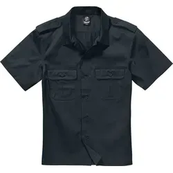 Brandit Us 1/2 Hemd, schwarz, Größe XL für Männer
