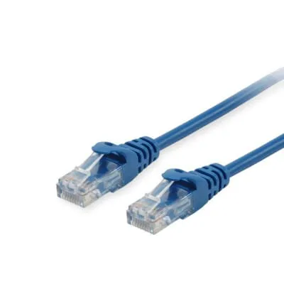 Equip Patchkabel Cat6A U/UTP 2xRJ45 1.00m blau LSZH