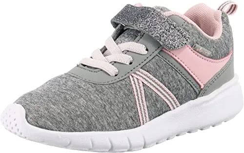 Lico Unisex Kinder Cakes Vs Sneaker, Grau Rosa, 23 EU - Sneaker für Mädchen mit praktischem Klettverschluss für einfaches An- und Ausziehen, ideal für aktive Kinder.