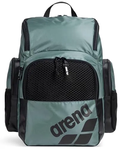 Arena One Go 35L Backpack One Size - Tagesrucksack mit 35 Litern Volumen, ideal für Sport und Freizeit, langlebig und stylisch in Grün.