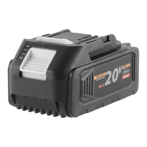 Procraft 20/4C Akku 20 V 4,0 Ah Li-ion mit Ladestandsanzeige
