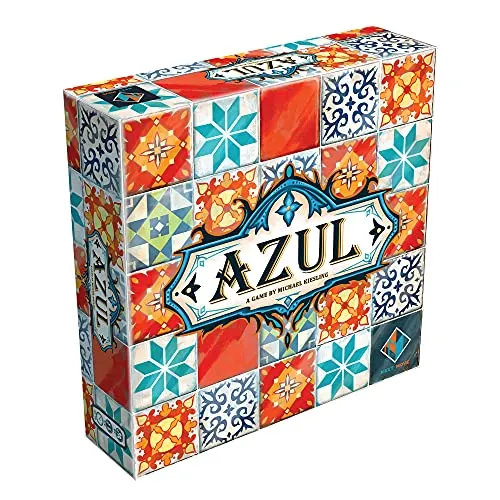 Plan B Games , Azul, Tile Laying Game, Ages 8+, 2 to 4 Players, 30 to 45 Minutes Playing Time,Black