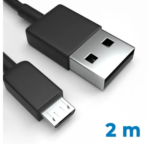 Justcom ZTE Blade X7 USB-Kabel, Micro-USB, USB-A (200 cm), Schnellladekabel, Datenkabel, Handy, Tablet