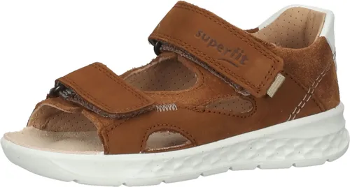 Superfit Lagoon Sandale braun/beige (3010) 20 - Wanderschuhe für Jungen, mit atmungsaktivem Lederfutter und flexibler Sohle für optimalen Tragekomfort und natürliche Fußbewegung. Nachhaltig mit pflanzlicher Gerbung und Zertifizierung durch die Leather Working Group.