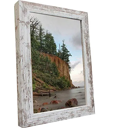 Bilderrahmen Fotorahmen 13x18 cm Vintage bilderrahmen zum aufhängen MDF Picture Frames Farbe und 40 verschiedene Größen wählbar ohne Passepartout Rahmen Malmö