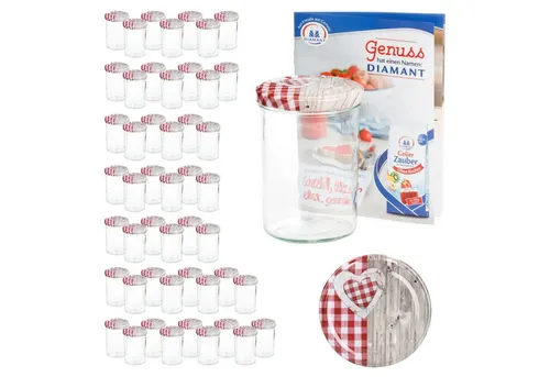 MamboCat 50er Sturzglas-Set 435 ml mit Twist-Off-Deckel von MamboCat