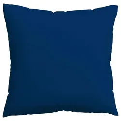 Schlafgut Kopfkissenbezug Woven Satin, Dunkelblau 80x80 cm - Kissenbezug aus hochwertigem Woven Satin, bügelleicht und bügelfrei, ideal für ein gepflegtes Schlafambiente. Zertifiziert nach Oeko-Tex® Standard 100 für höchste Textilsicherheit.