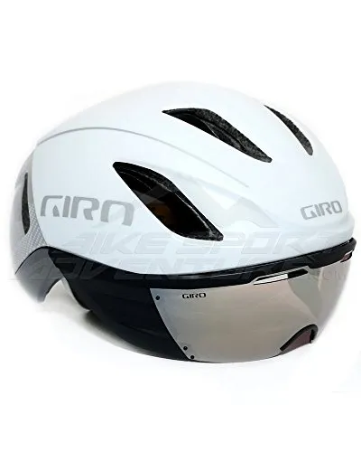 Giro Unisex – Erwachsene Vanquish MIPS Fahrradhelm, Matte White/Silver, M