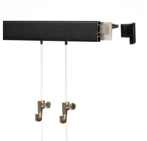 Gardinen- & Vorhangstangen Schwarz von SOFT-RAIL