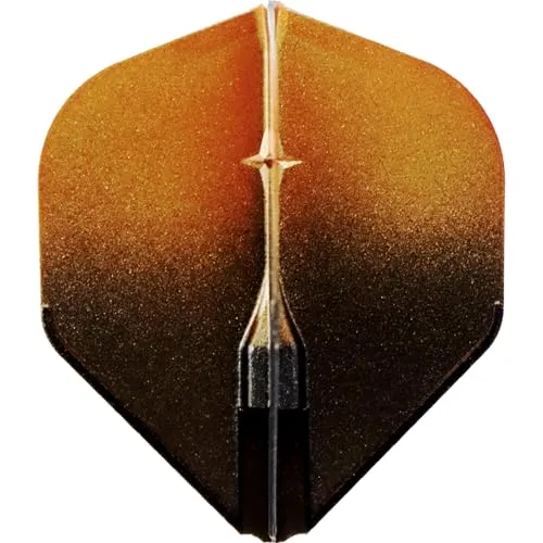 DARTSTURM L-Style - Champagne Flight EZ - Twotone Schwarz - Standard Farbe Orange
