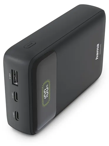 Hama Power Pack PD20-W20, 20000mAh, 2xUSB-C, USB-A