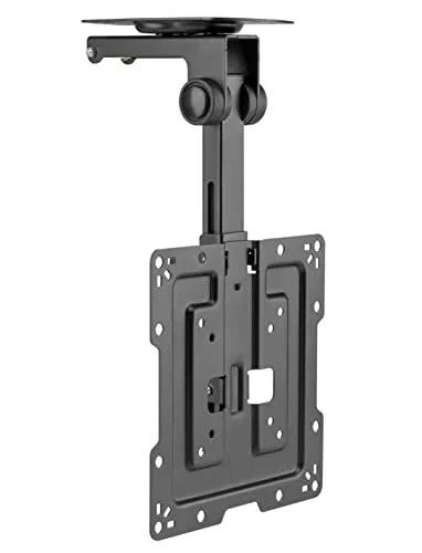 HALTERUNGSPROFI Premium TV Deckenhalterung bis 43 Zoll - TV-Wand- & Deckenhalterungen, neigbar bis 105°, ideal für Dachschrägen und höhenverstellbar, max. Traglast 20kg für optimale TV-Positionierung.