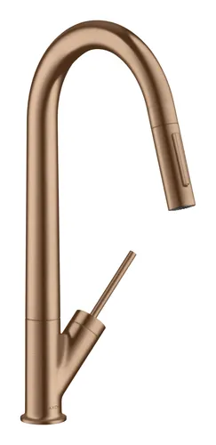 Axor Starck Einhebel-Küchenmischer 270 mit Ausziehbrause von AXOR