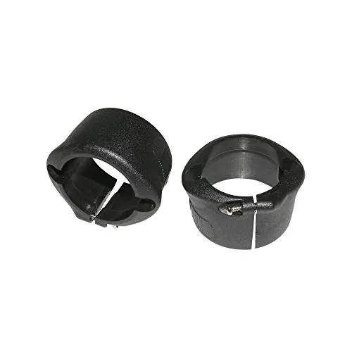 Bike Ribbon BikeRibbon Lenkerband Abschlussring 31,8 mm, Paar, schwarz, One Size
