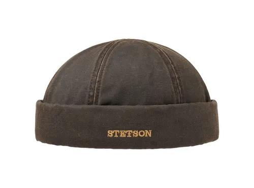 Stetson Old Cotton Dockermütze Herren - Wasserabweisend und Gefüttert - Strickmützen für Herren, wasserabweisend mit kuscheligem Fleecefutter für optimalen Komfort und Wärme bei kühlem Wetter.