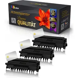 3x Kompatible Tonerkartuschen für Philips LFF6000 Series LFF6020 LFF6050 LFF6080 PFA 822 253109266 PFA822 PFA-822 Schwarz Black - Office Line Serie