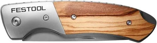 Festool Klappmesser 203994, Zweihandmesser, 8,5cm Klingenlänge, braun