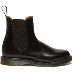 Dr. Martens Damenstiefel FLORA BOOT in Bordeaux, Größe 41 - Wanderschuhe mit robustem Design und bequemem Tragegefühl, ideal für Outdoor-Abenteuer und den Alltag.