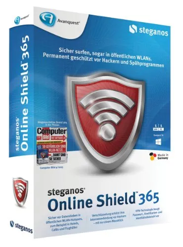 Steganos Online Shield 365 von Avanquest Software