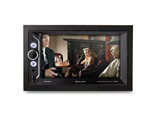 Caliber Autoradio - Bluetooth 2 Din Touchscreen mit USB und SD - Digital Media-Receiver mit Bluetooth, FM, USB und SD, ideal für kabelloses Musikstreaming und einfache Bedienung dank Touchscreen.