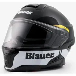 Blauer FF-01 Helm, weiss, Größe XS für Männer - Motorradhelm mit herausnehmbarem Innenfutter aus hochabsorbierendem Gewebe und kratzfestem Visier – ideal für Sicherheit und Komfort auf der Straße.