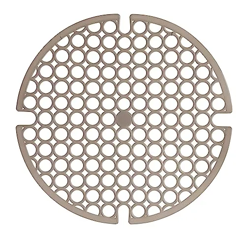 Kinvara SPÜLBECKEN Einlage Ø29cm rund Spülbeckenmatte Spülbeckeneinlage Spülmatte Spülmatte Abtropfmatte Matte 4-Varianten 30 (Beige)