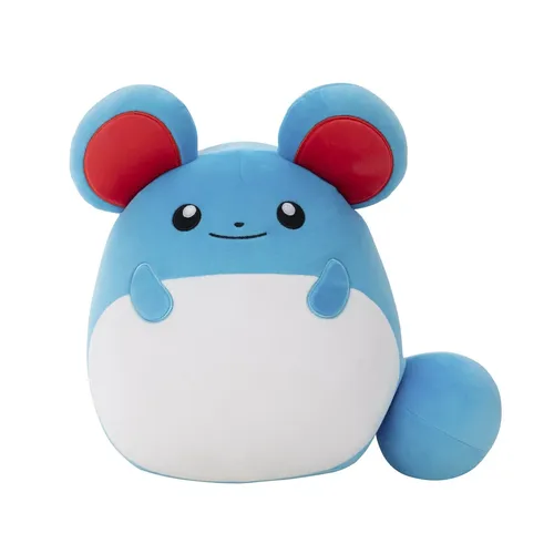 Squishmallows Pokemon Marill 25cm - Superweiches Kuscheltier, perfekt zum Umarmen für Kinder und Erwachsene, ideales Sammlerstück für Pokemon-Fans