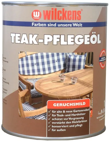 Wilckens Teak-Pflegeöl 1 l, farblos