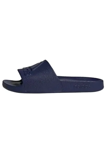 adidas Unisex Adilette Aqua Slides, Dark Blue - Wanderschuhe mit flacher Sohle, ideal für entspannte Tage am Wasser oder im Freien, bequem und stylisch.