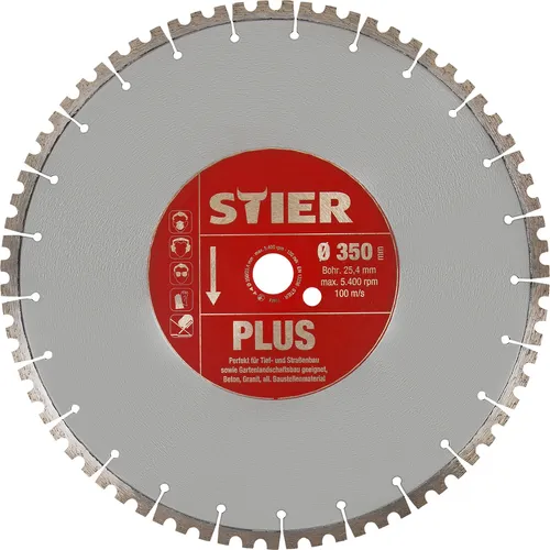 STIER Diamanttrennscheibe Plus Ø350mm von STIER