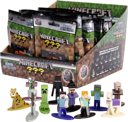 Jada Toys Minecraft Figur (1x Mystery Figur in Blind Pack)