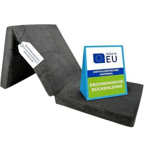 Pillows24 Klappmatratze 195x75x15 cm – Vielseitig einsetzbare Gästematratze