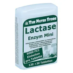 Lactase 5000 Fcc Enzym Mini Tabletten im Dosierspender