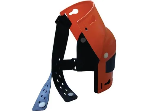 Kronen Hansa Knieschoner Kniefix-Gelenk 508507 - Knieangepaßte Gelenkform mit 2 beweglichen Hartschalen, zertifiziert nach DIN EN 14404 für optimalen Schnitt- und Stichschutz