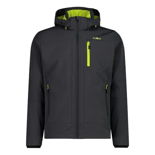 CAMPAGNOLO Funktionsjacke MAN JACKET ZIP HOOD grau 58 - Hochwertige Funktionsjacke für aktive Männer, optimaler Komfort und Atmungsaktivität für Outdoor-Aktivitäten.