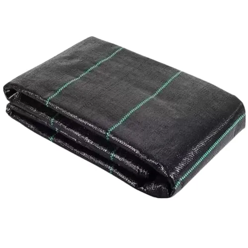 GARDENIX Bodengewebe 70g/m² Unkrautflies 3.2M x 5M Folie Anti Unkrautvlies für Einfahrten, Hochbeet, Gartenvlies, Vlies Gegen Unkraut, Drainage Vlies, Unkrautgewebe Bodenstabilisierung Sandkastenvlies