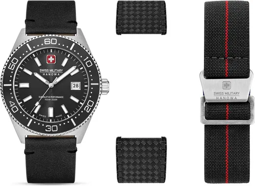 Schweizer Militär Hanowa Nomad SET Herrenuhr SMH-SMWGB0004901-SET