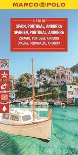 Mapa drogowa Hiszpania Portugalia 1 1 000 000 / MARCO POLO